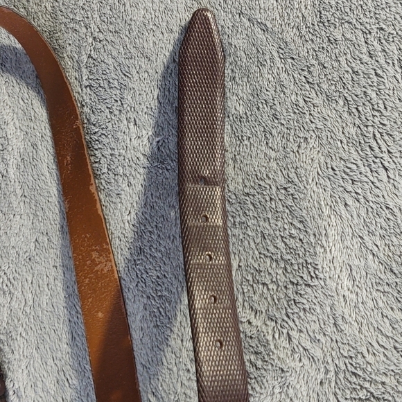 Lejon Genuine Leather Snakeskin Belt Sz 38 - Picture 2 of 12